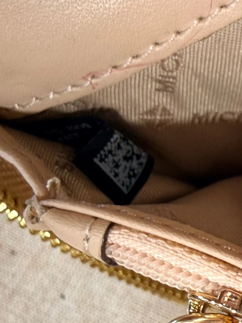 Michael Kors Gold Embossed Women's Wallet - Picture 8 of 8